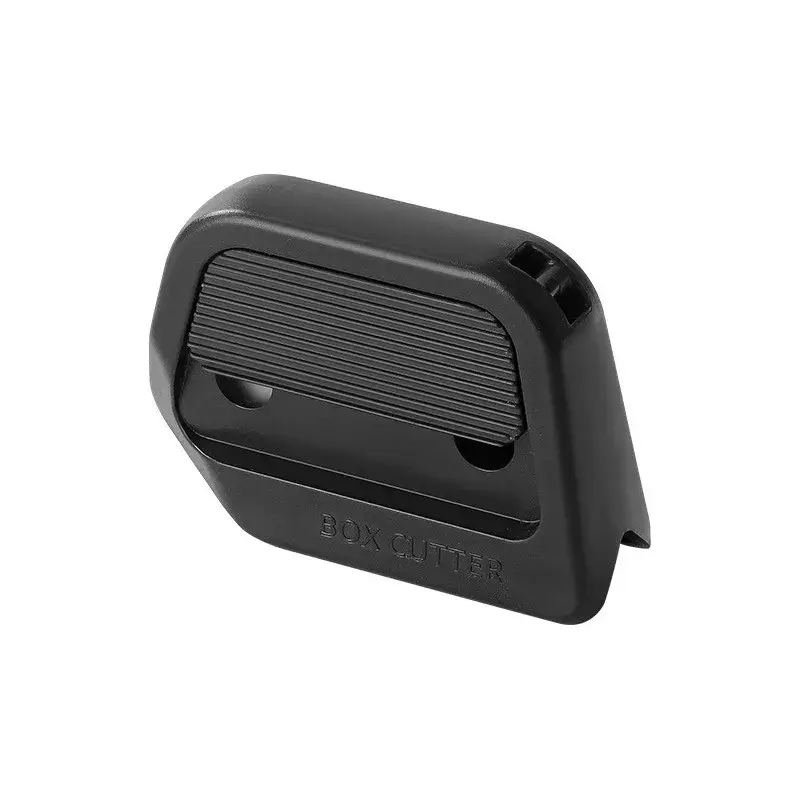 Cutter Portabil, din ABS, Magnetic, Lama Ceramica, Autoretractabila, Universal, Negru