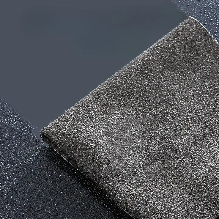 Laveta Magica din Microfibra, pentru Stergerea Sticlei, fara Scame, Absorbanta, 20x30 cm, Gri (5)