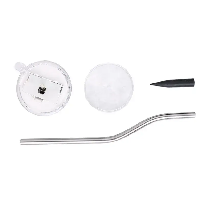 Lampa solara LED pentru Gradina, Set 4 Bucati, Tip Diamant, Inaltime 30 x 9 cm, 2V, ABS, 600mAh, Lumina Alb Calda, Argintiu (7)
