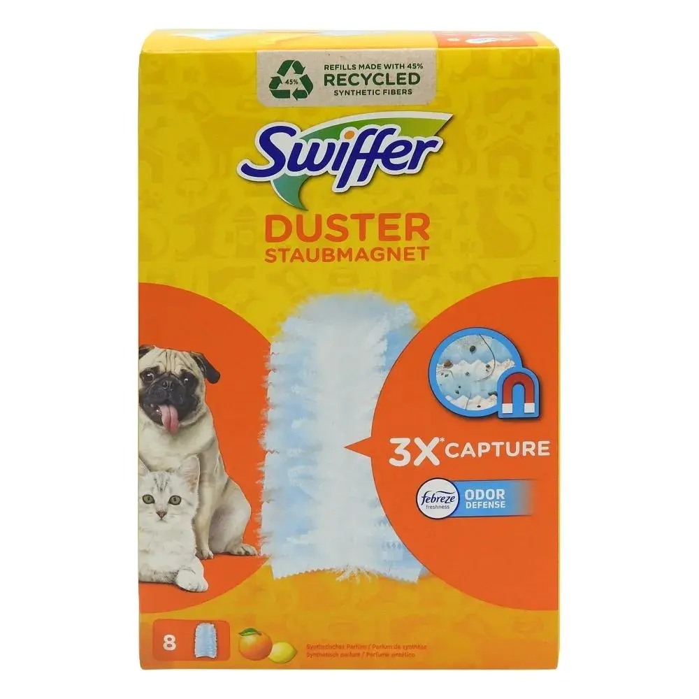 Rezerva, Swiffer Duster, Pamatuf 8 buc Citrus