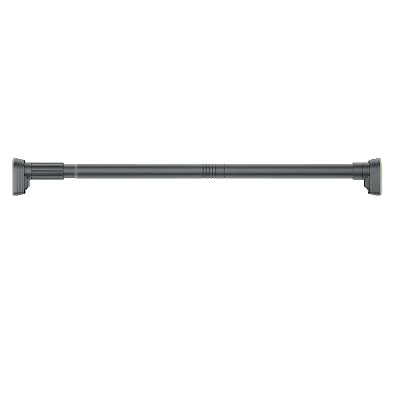 Bara Telescopica Multifunctionala, din Otel Inoxidabil si ABS, Utilizare Universala, Extensie 220 - 240 cm, Fara Perforare Perete, Gri