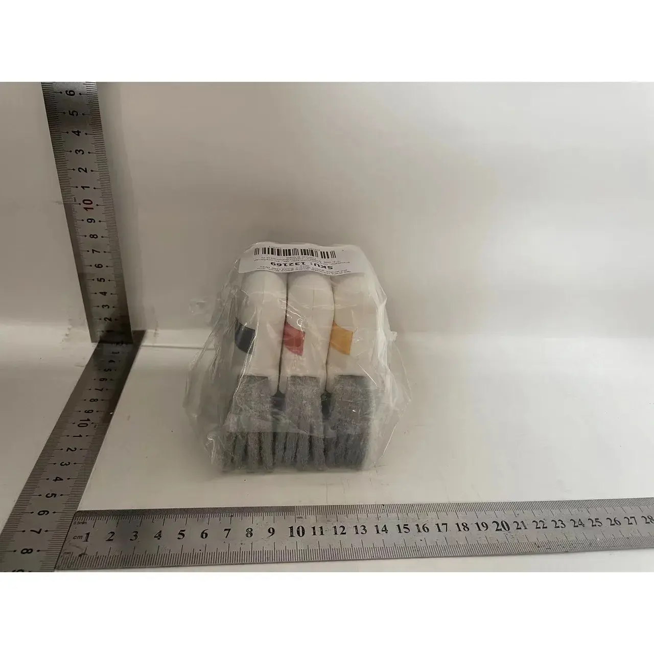 Perii de Curatat 2 in 1, Perii pentru Canalele din Ferestre si Usi, Perii pentru Colturi Moarte, pentru Geamuri, locuri greu de accesat, Alb (5)