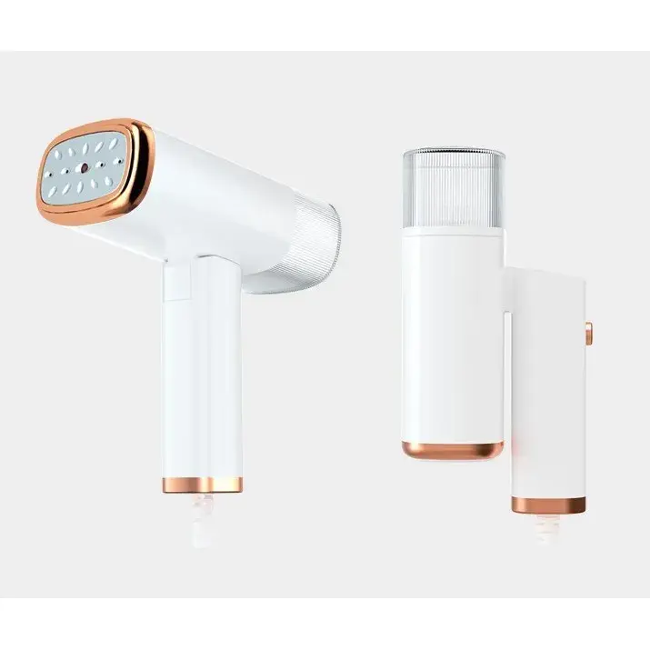 Aparat de Calcat Vertical Portabil cu Abur, Putere 1000W, Rezervor de 100 ml, Priza, Functie Anti Calcar si Auto Curatare, Pliabil, 15x17x7.5 cm, Alb (3)