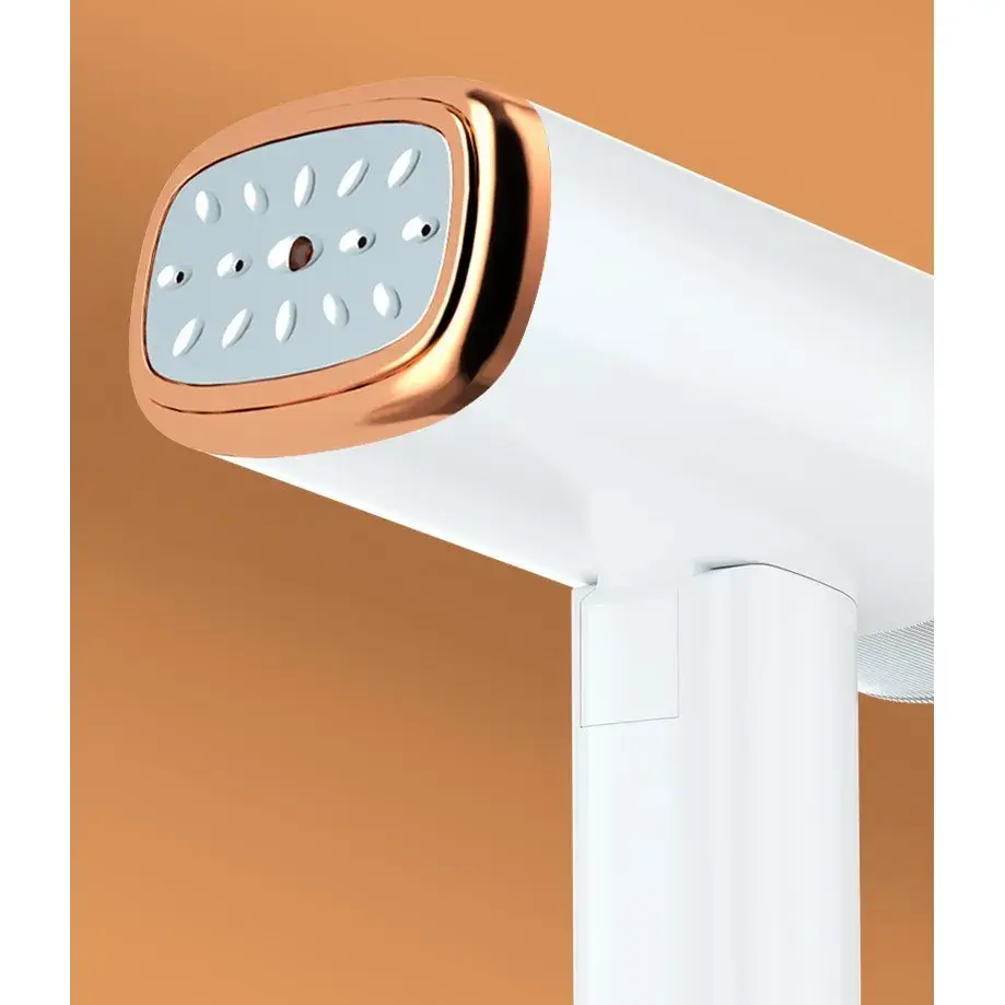 Aparat de Calcat Vertical Portabil cu Abur, Putere 1000W, Rezervor de 100 ml, Priza, Functie Anti Calcar si Auto Curatare, Pliabil, 15x17x7.5 cm, Alb (6)