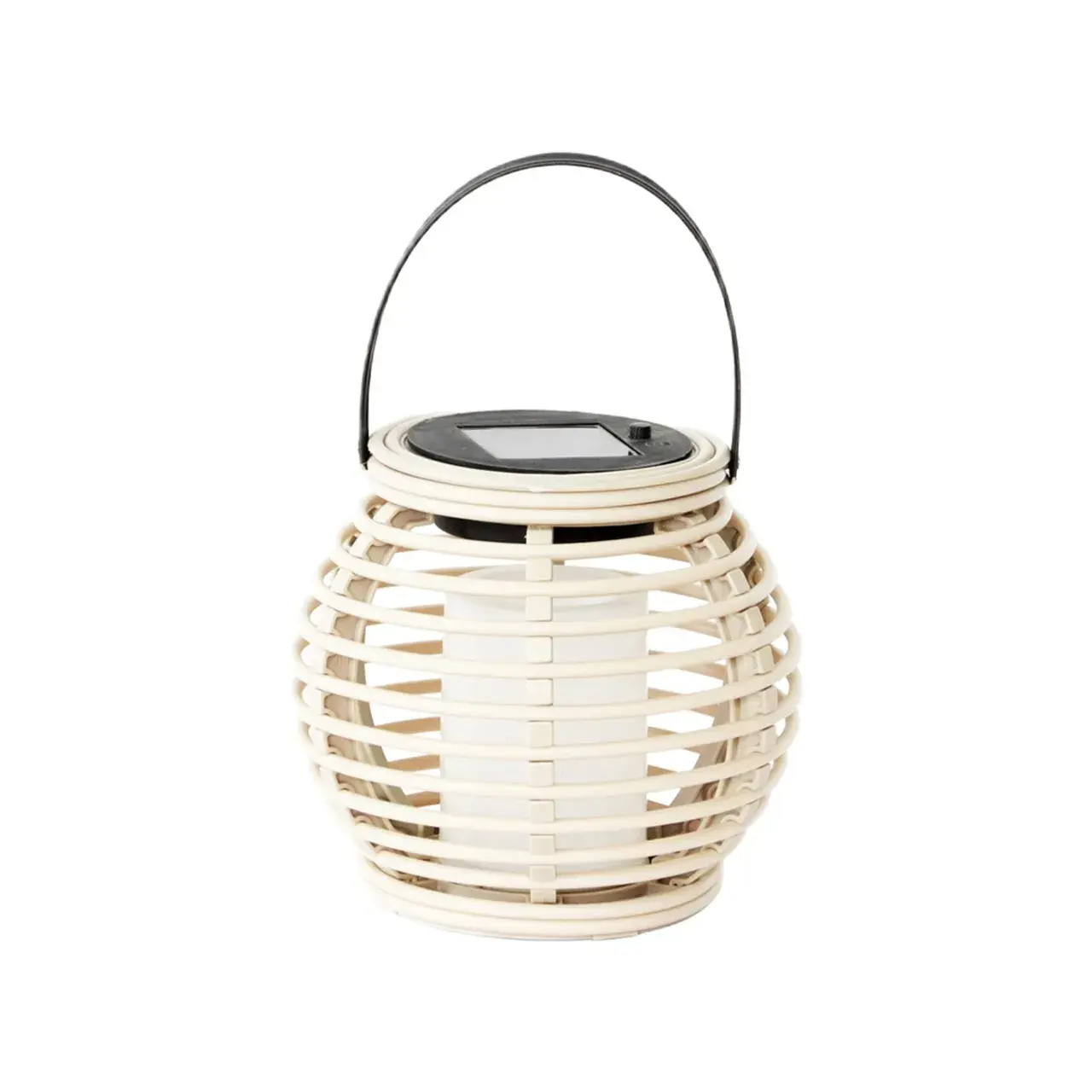 Lampa Solara, Alimentare Solara, Iluminare pentru Exterior, pentru Gradina, Curte si Terasa, 23x16 cm, Crem