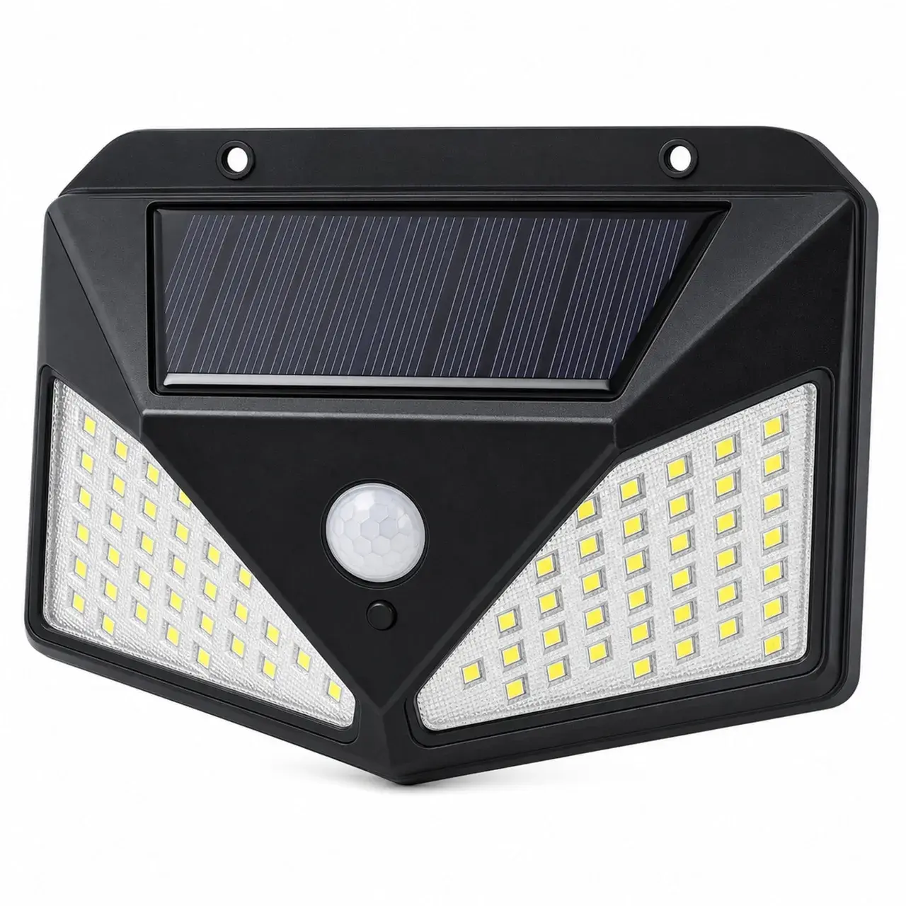 Lampa Solara, Iluminare pe Patru Fete, Alimentare Solara, pentru Gradina, Curte si Terasa