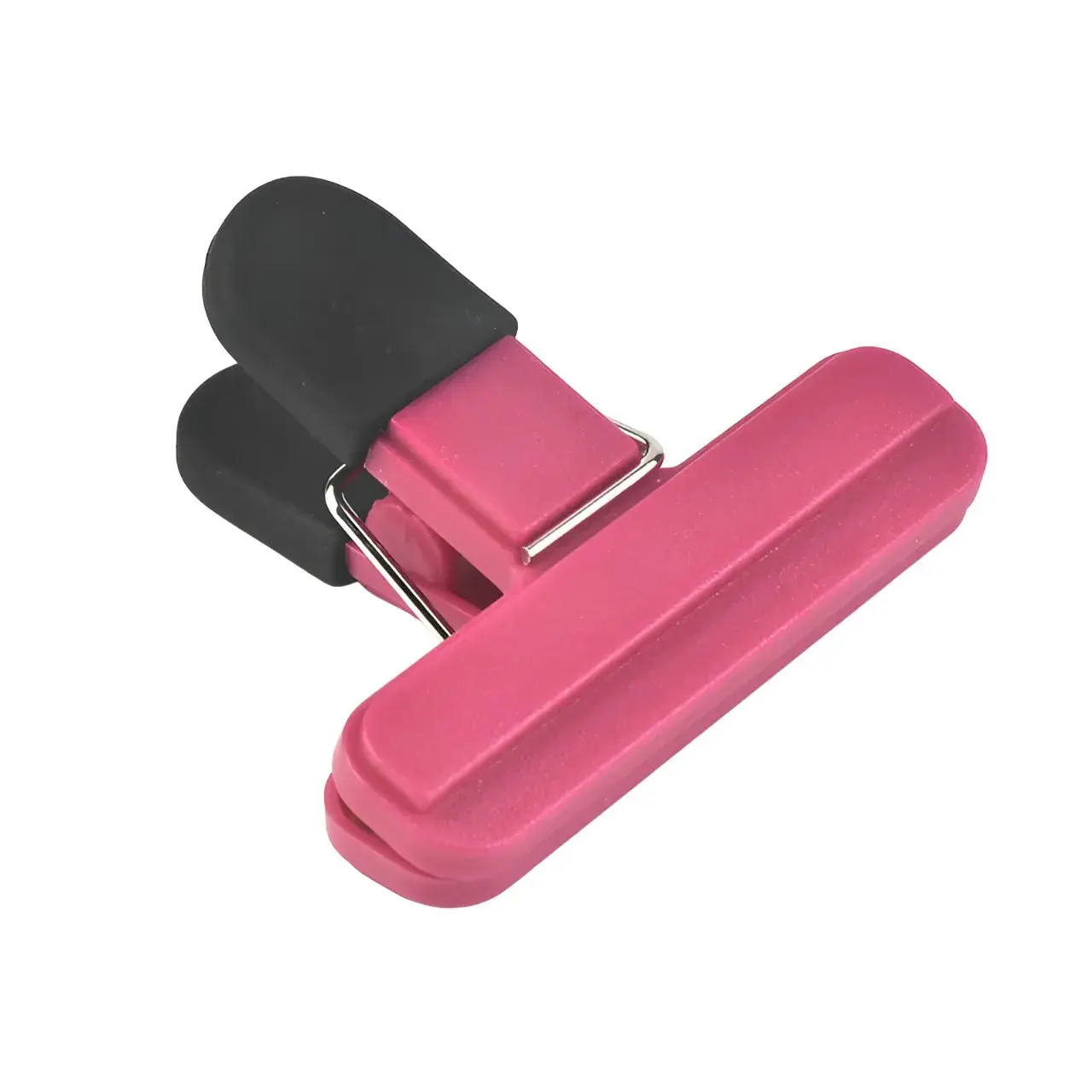 Cleste Multifunctional pentru Sigilarea Pungilor, din Plastic, Mentine Alimentele Proaspete, 7x6.5 cm, Roz
