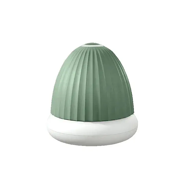 Aparat de Scame 2 in 1, Curatare Haine si Lampa de Veghe, 3 Trepte, Incarcare Tip C, 4 W, 9 x 10 cm, Verde