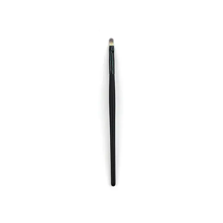 Pensula de Machiaj, din Par Sintetic, pentru Detalii, 15.5 cm, Negru
