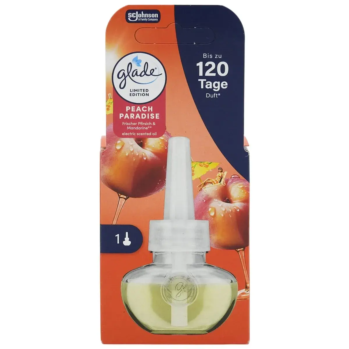 Odorizant, Glade, Camera Rezerva 20 ml Peach Paradise