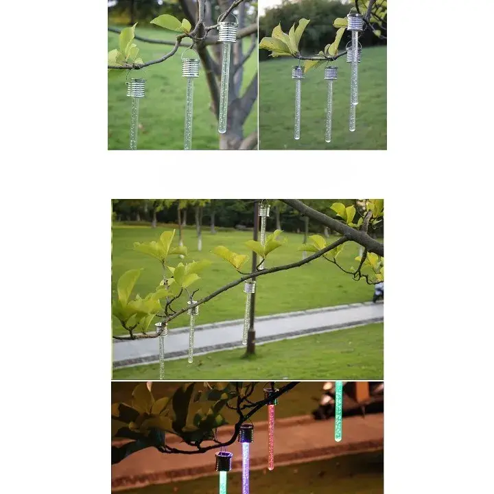 Lampa solara de tip decoratiune pentru gradina, model turture, Lumina Multicolora (7)