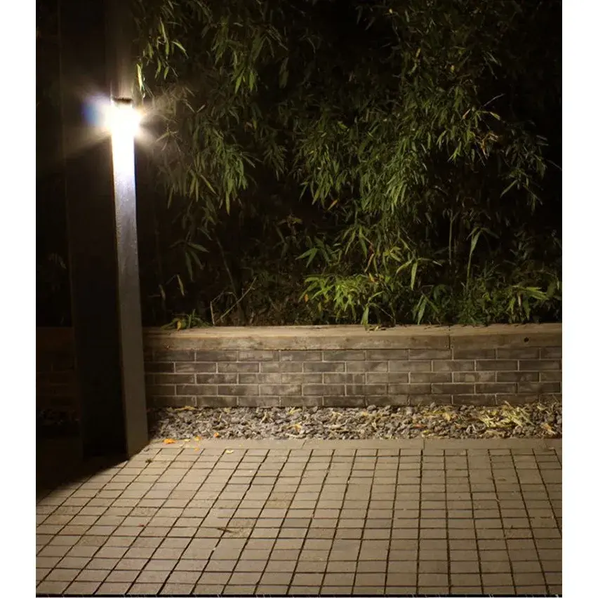 Lampa cu incarcare solara pentru exterior, 100 LED cu distanta de inductie, montaj pe perete, fara cabluri, cu 4 fete (4)