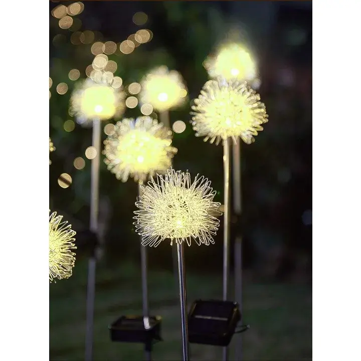 Lampa solara sub forma de Papadie, alb cald (2)