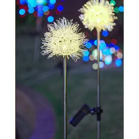 Lampa solara sub forma de Papadie, alb cald (4)
