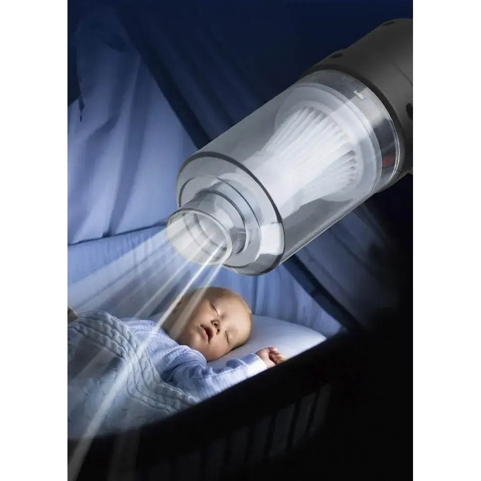 Aspirator Portabil fara Fir, Tip Pistol 2 in 1, Suflare si Aspirare, Incarcare USB, Pentru Casa si Masina, Autonomie 30 min, Negru (7)