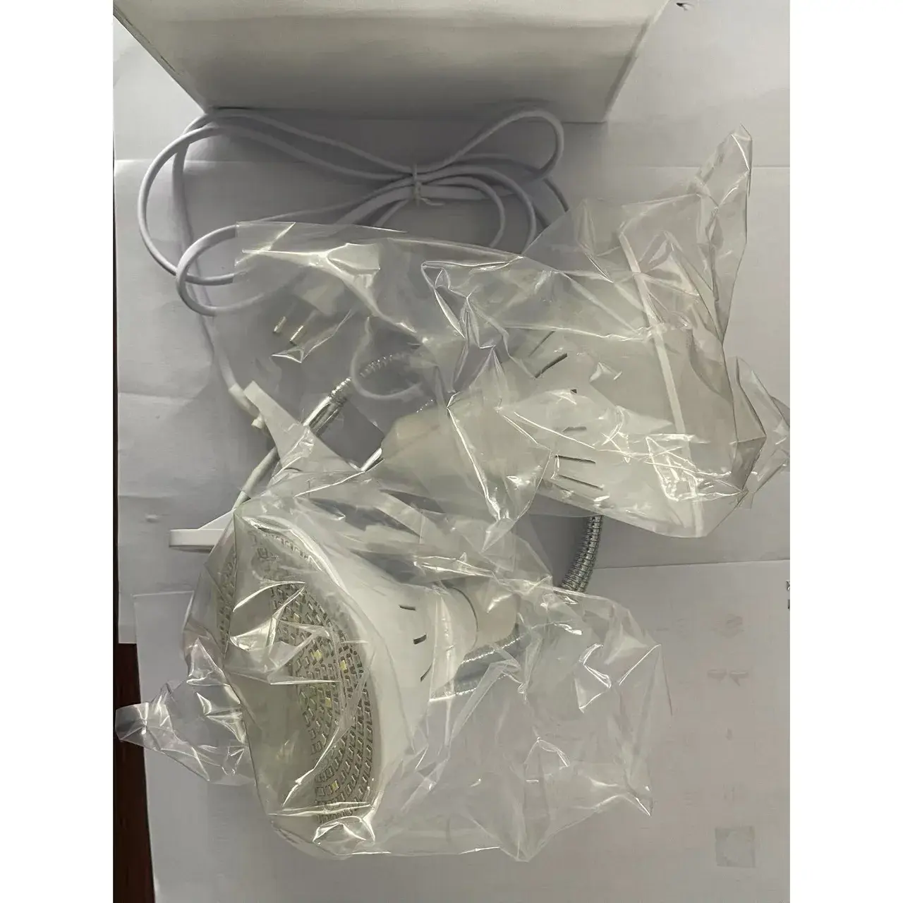 Lampa pentru cresterea plantelor de interior, cap dublu, nu emana caldura, 290 leduri, 2 culori, prindere cu clips, 46x11.5x9.2 cm (7)
