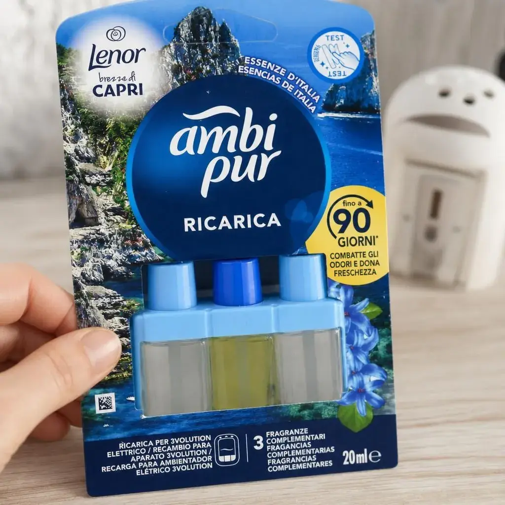 Odorizant, Ambi Pur, Camera 3VOLUTION Rezerva 20 ml Capri (2)