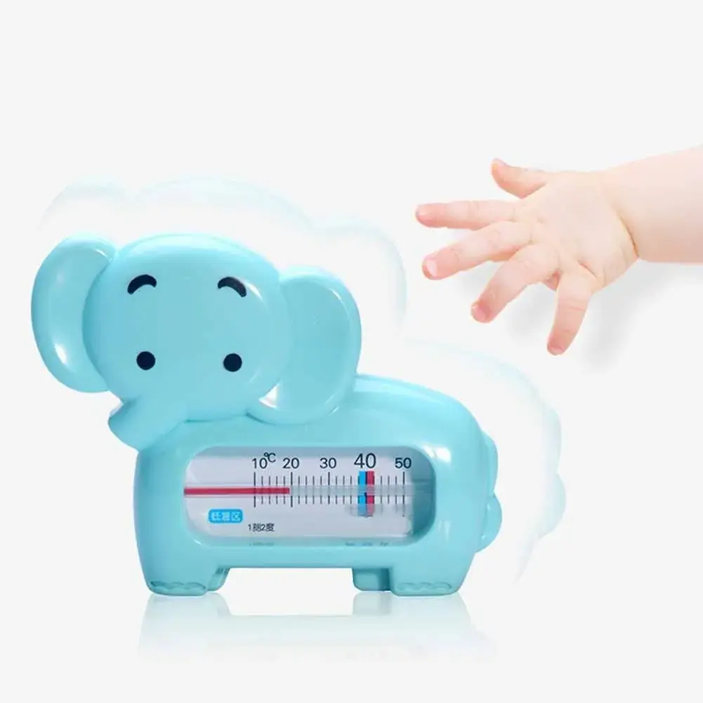 Termometru pentru Baie, Plutitor, Rezistent la apa, Multifunctional, Model Elefant, 11.5x9x2 cm, Albastru (2)