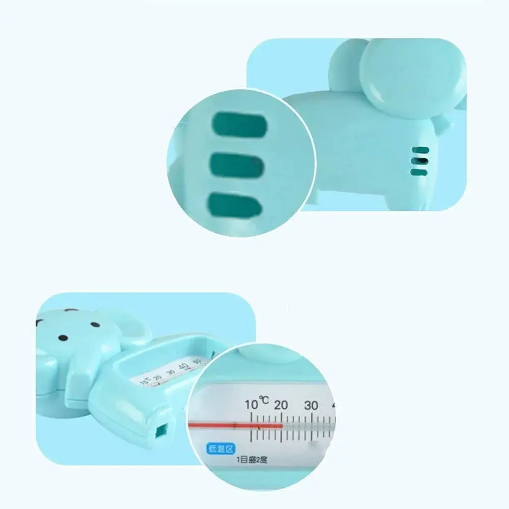 Termometru pentru Baie, Plutitor, Rezistent la apa, Multifunctional, Model Elefant, 11.5x9x2 cm, Albastru (5)