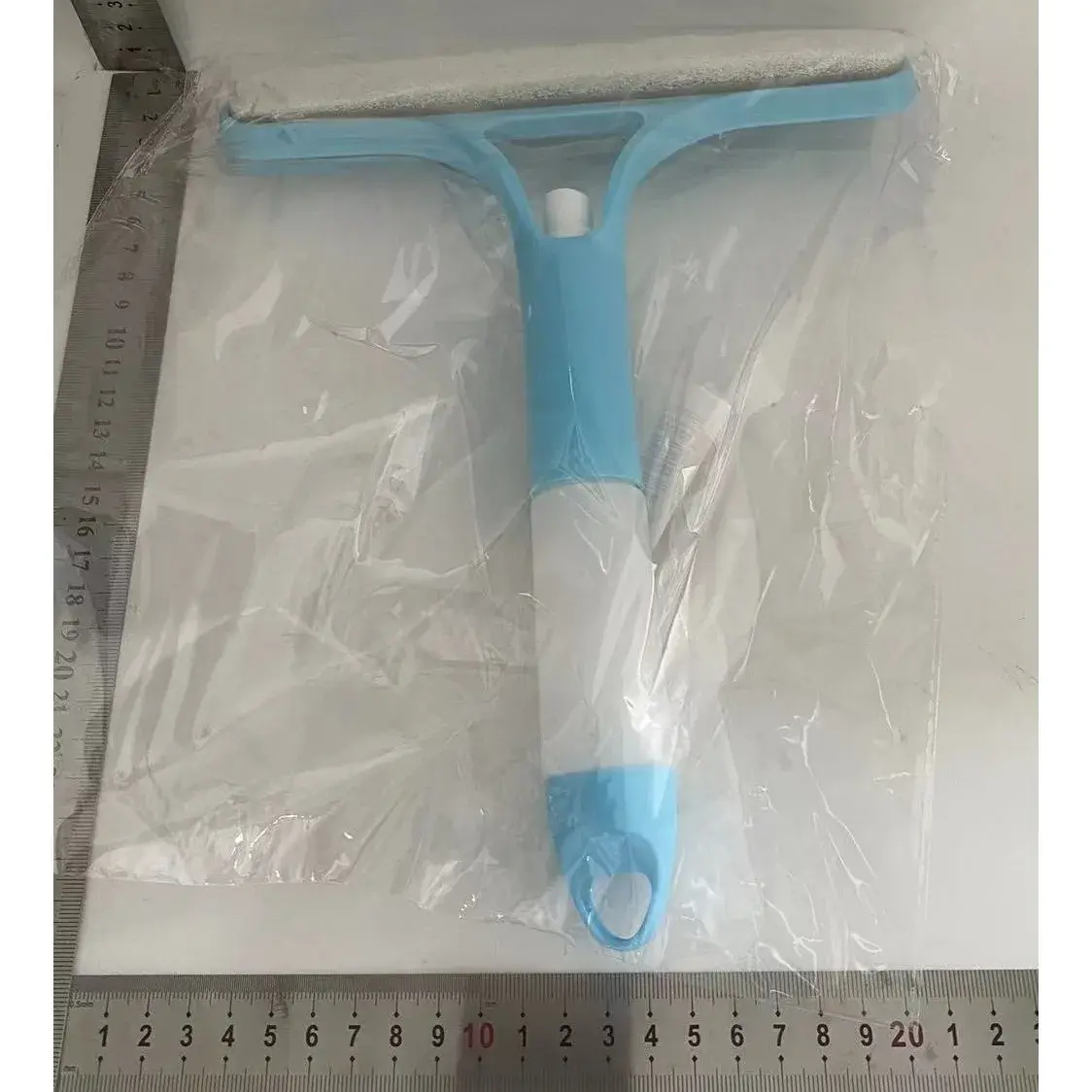 Racleta de Curatare 3 in 1, Multifunctional, Pentru Casa si Masina, Pulverizator de Spray, Racleta din Silicon si Burete, 21.5 x 25.7 cm (13)