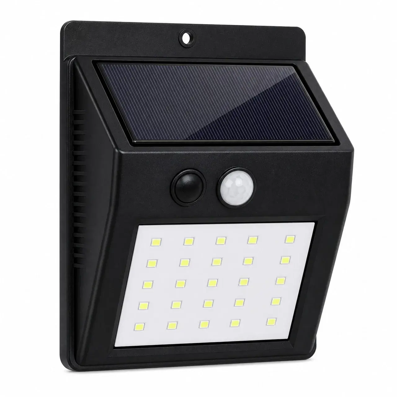 Lampa Solara, Iluminare pe O Fata, 40 LED-uri, Alimentare Solara, pentru Gradina, Curte si Terasa
