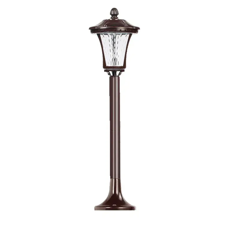 Lampa solara cu prindere in pamant, inaltime 65 cm, Alb Rece