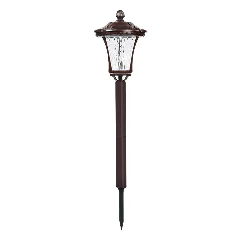 Lampa solara cu prindere in pamant, inaltime 65 cm, Alb Rece (2)