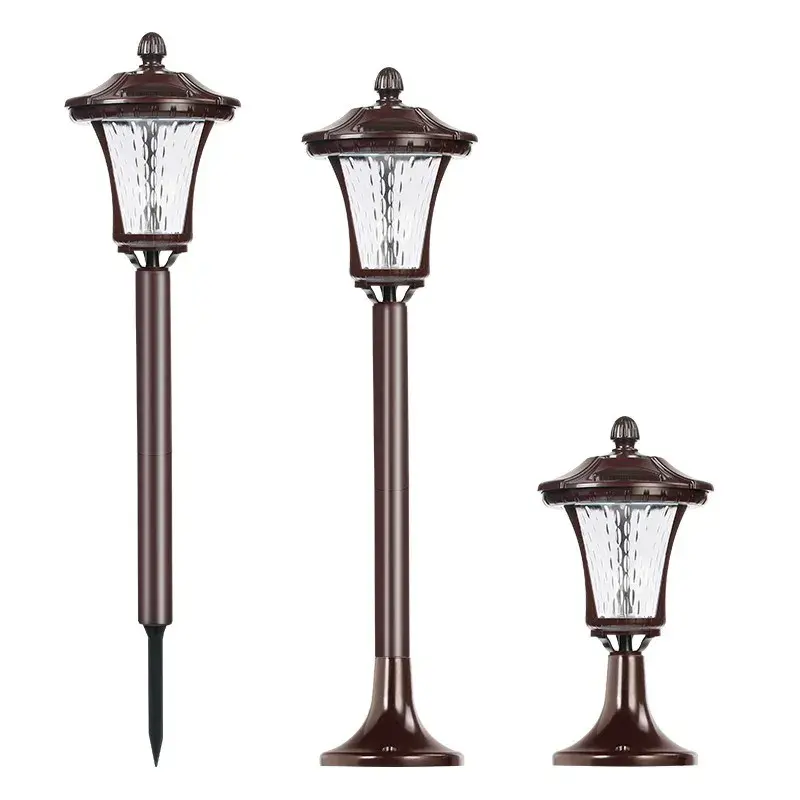 Lampa solara cu prindere in pamant, inaltime 65 cm, Alb Rece (8)