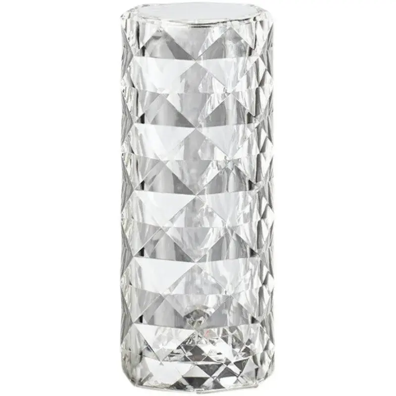 Lampa de birou pe LED RGB, dimmer tactil, 3 nivele de intensitate, Cristal Acrilic, cu telecomanda