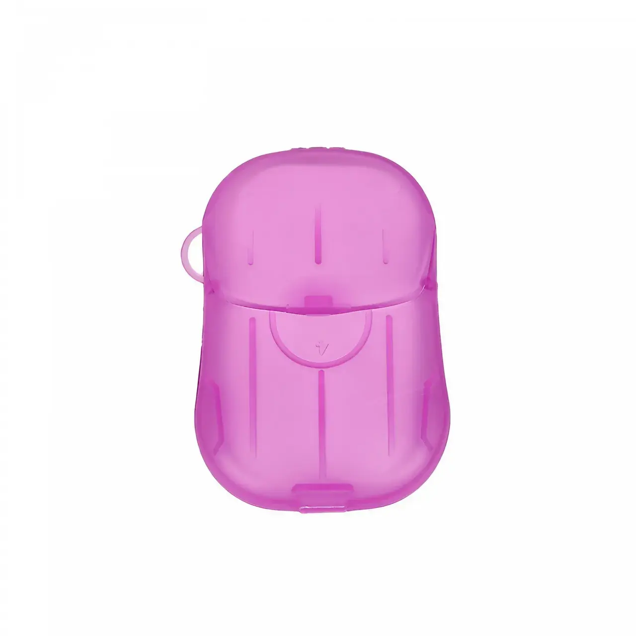 Mini Cutie de Sapun din Hartie, de Unica Folosinta, Portabila, Potrivit pentru Calatorii, 20 buc, Roz (4)