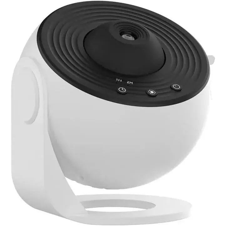Lampa Tip Proiector Galaxie, pentru Dormitor, Tematica Cer Instelat, Model Glob, HD, Rotire 360 de Grade, 20 de Imagini, Incarcare USB, 10 W, 15x15 cm (4)