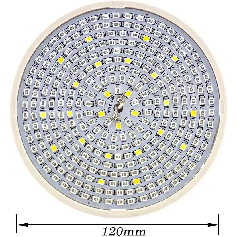 Lampa pentru cresterea plantelor de interior, nu emana caldura, 290 leduri, 2 culori, prindere cu clips, 46x11.5x9.2 cm (5)