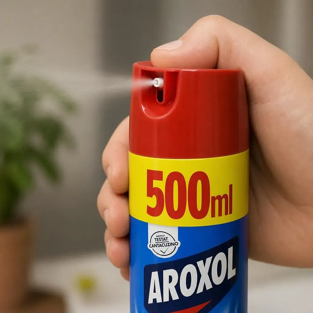 Spray Insecticid Universal, Aroxol, 500 ml Clasic cu Efect Imediat (3)