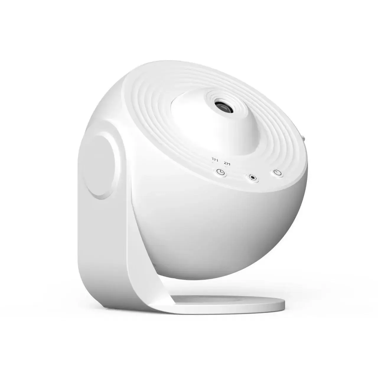 Lampa Tip Proiector Galaxie, pentru Dormitor, Tematica Cer Instelat, Model Glob, HD, Rotire 360 de Grade, 20 de Imagini, Incarcare USB, 10 W, 15x15 cm, Alb