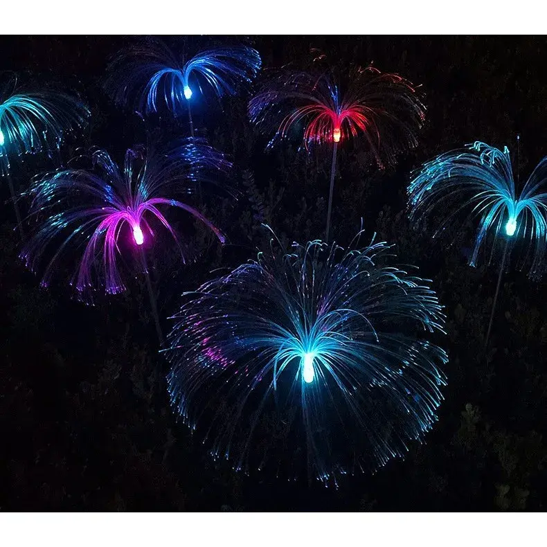 Lampa solara LED tip Meduza, inaltime 90 cm, Pentru gradina (7)