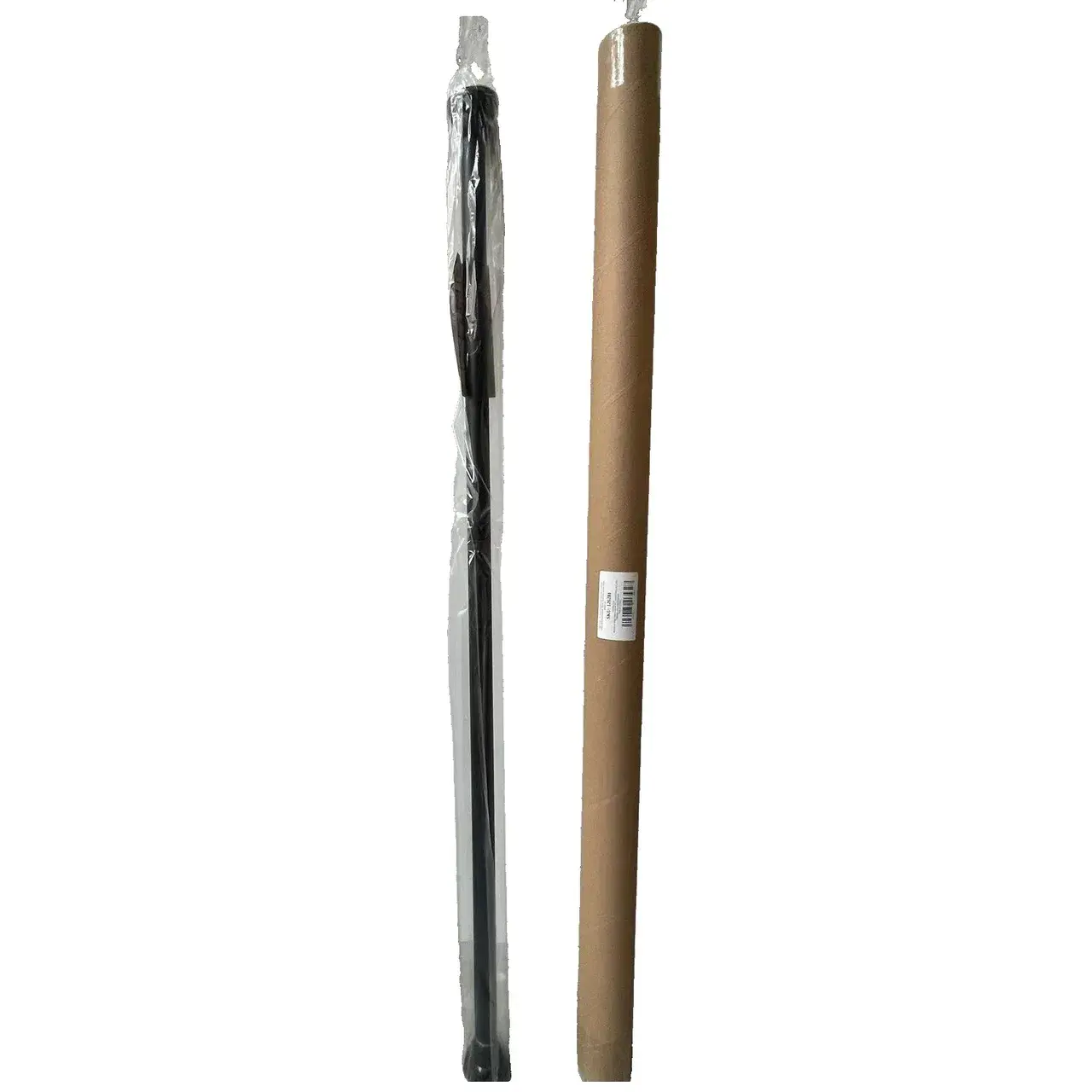 Bara Telescopica Multifunctionala, din Otel Inoxidabil, Utilizare Universala, Retractabila 107 - 195 cm, Fara Perforare Perete, Negru (2)