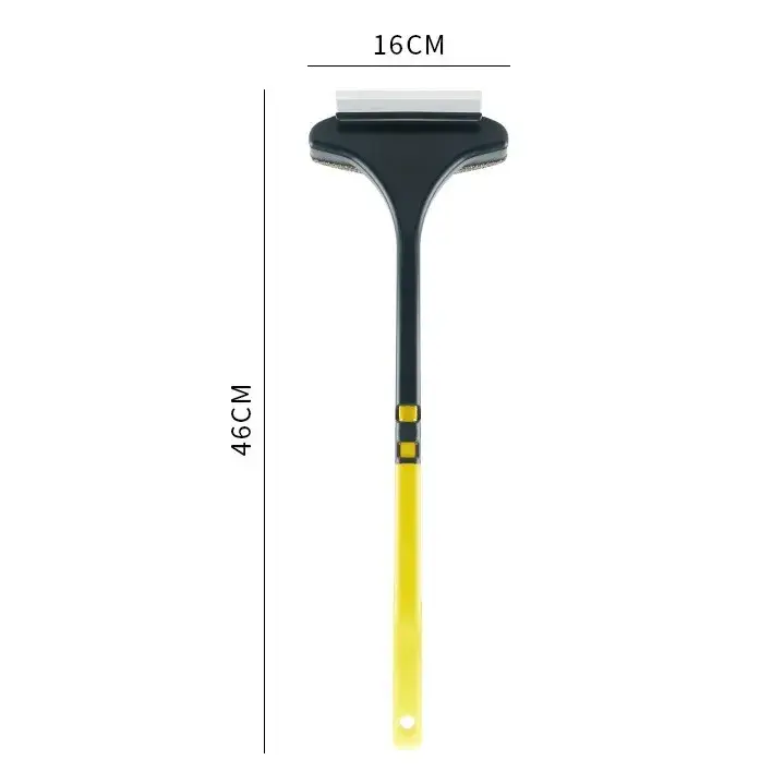 Perie de Spalat si Curatat Geamuri, pentru Plase si Suprafete Diverse, 46x16x5 cm, Verde-Galben (7)