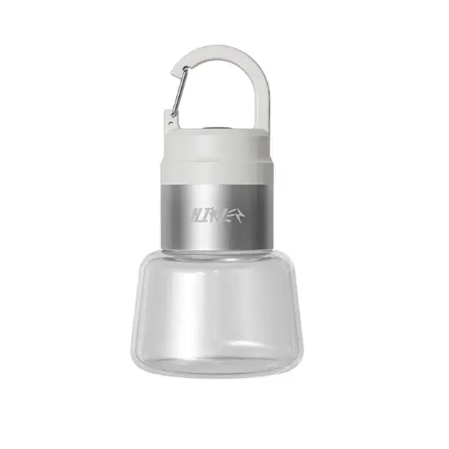 Lampa Portabila, de Voiaj/Camping, Incarcare USB, IPX5, LED RGB, din ABS, 300 mAh, 10 x 5.5 x 5.5 cm (5)