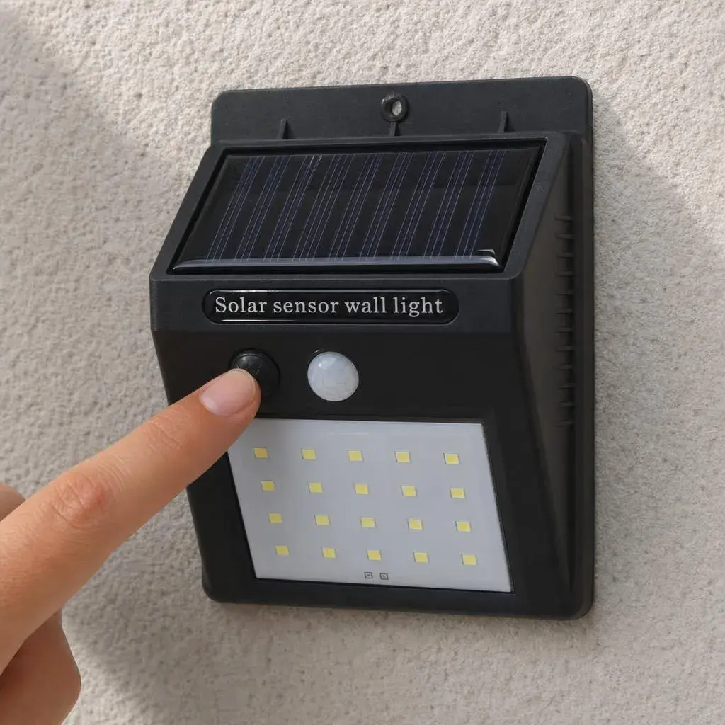 Lampa Solara, Alimentare Solara, Iluminare pentru Exterior, pentru Gradina, Curte si Terasa (4)