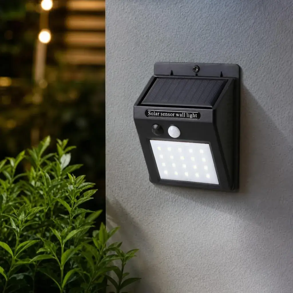 Lampa Solara, Alimentare Solara, Iluminare pentru Exterior, pentru Gradina, Curte si Terasa (5)