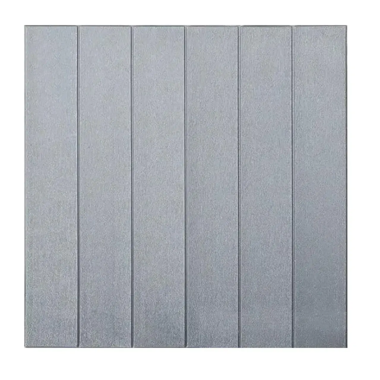 Set 10 Placi Tapet 3D, 70 x 70 cm, Grosime 3 mm, din Rasina, Tip Placi de Lemn, Suprafata Acoperita 4.9 mp, Gri (5)