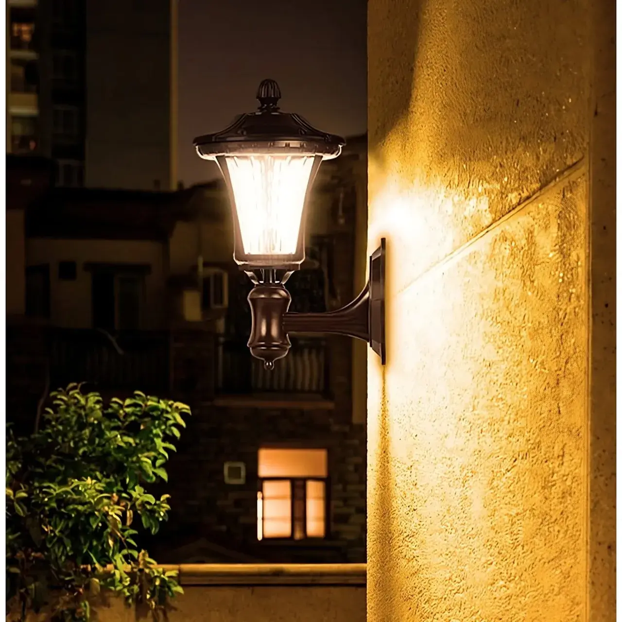 Lampa solara cu prindere de perete, Alb rece (2)