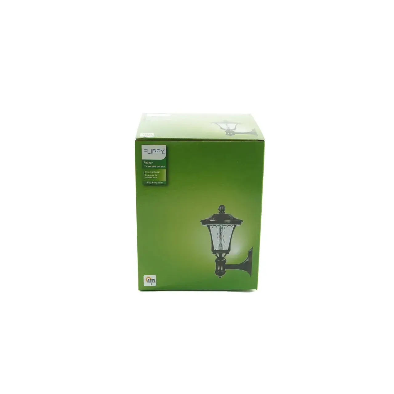 Lampa solara cu prindere de perete, Alb rece (4)