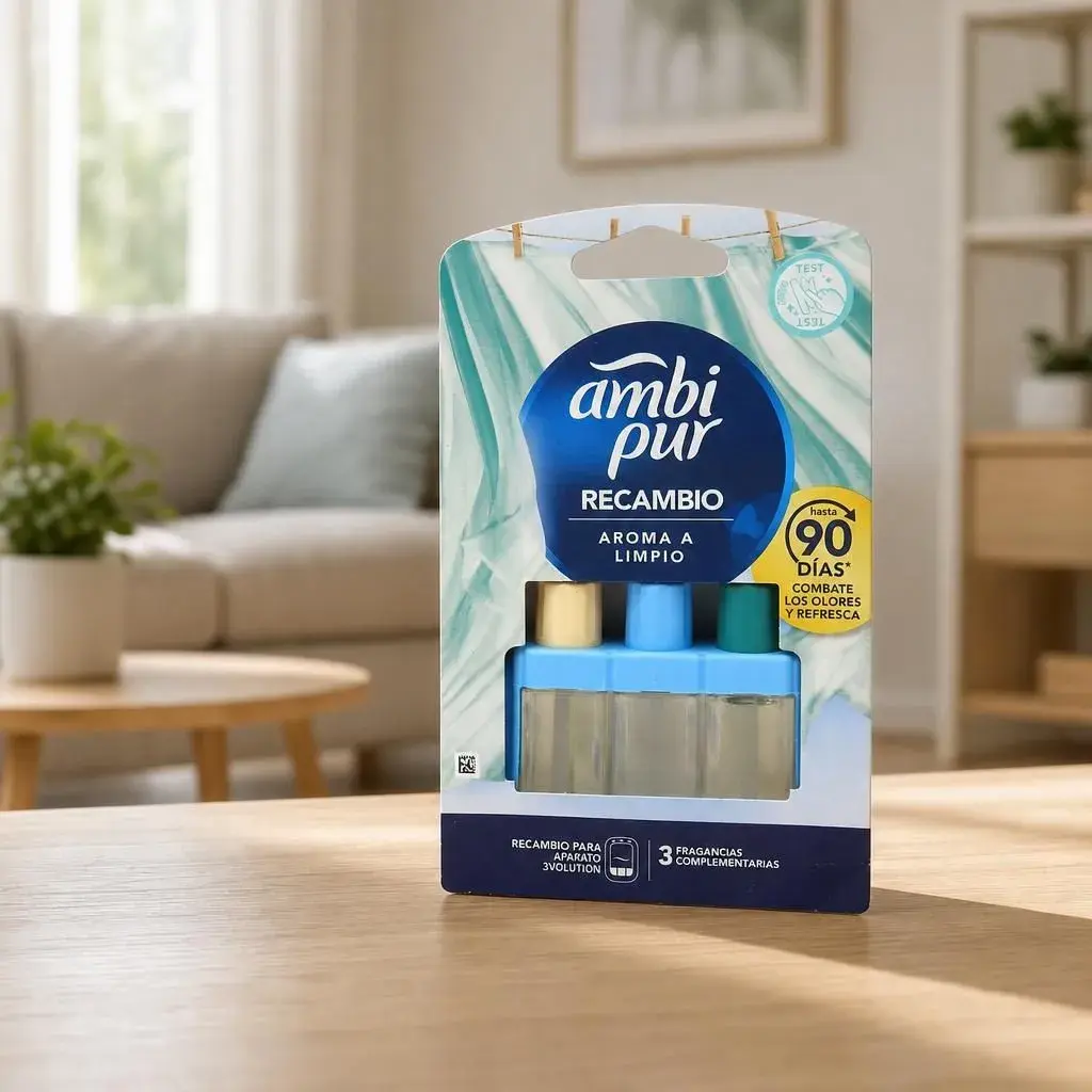 Odorizant, Ambi Pur, Camera 3VOLUTION Rezerva 20 ml Aroma Limpio (2)