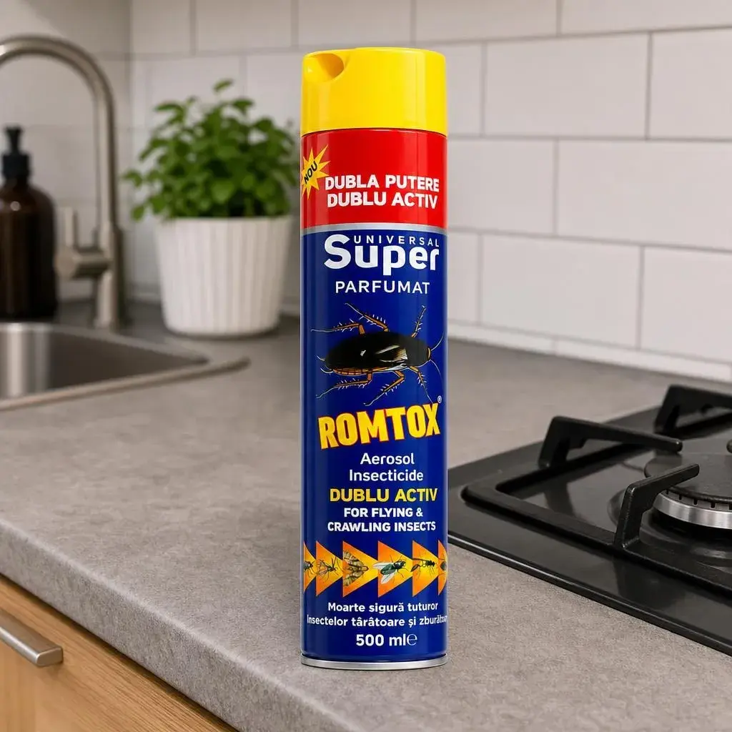 Romtox Insecticid Universal Super Parfumat 500 ml (6)
