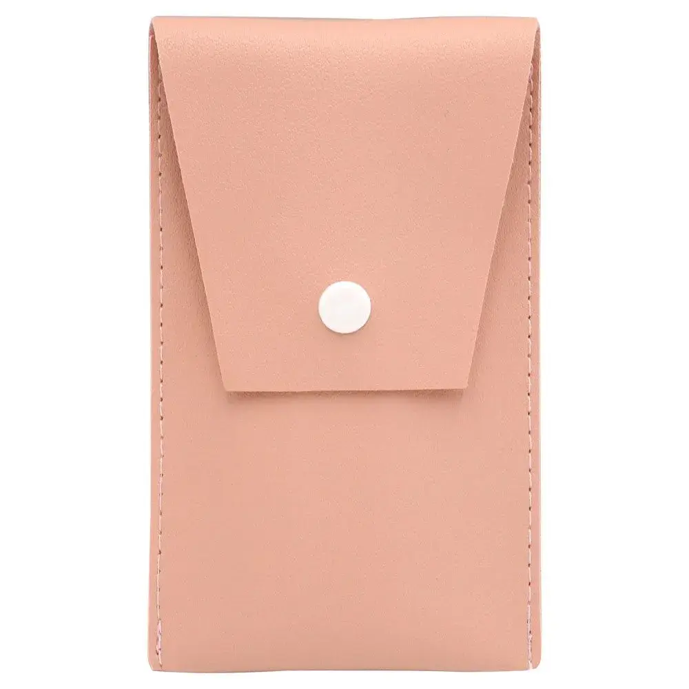Mini Set Portabil cu 8 Pensule de Machiaj cu Husa cu Peri Moi și Densi, pentru Fond de Ten, Pudră, Blush, Fard și Sprâncene, Bej (3)