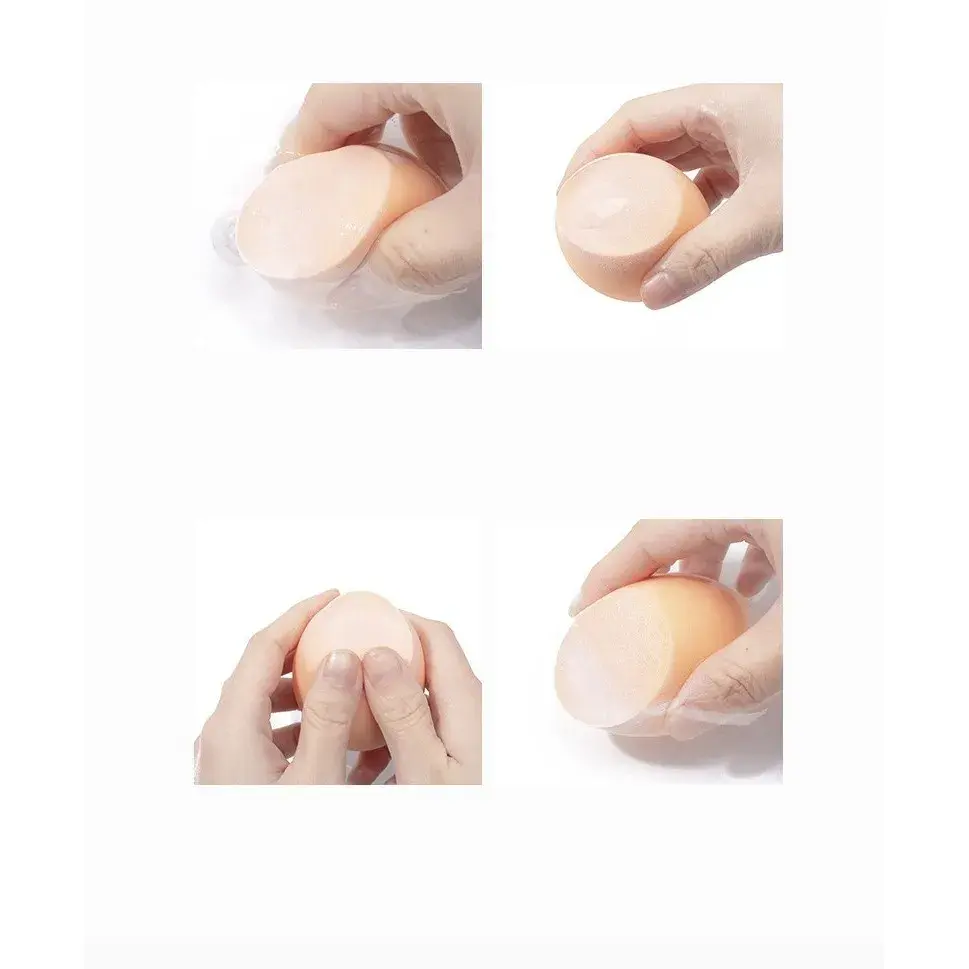 Set Buretei Machiaj, Premium, nude, 3 bucati (6)