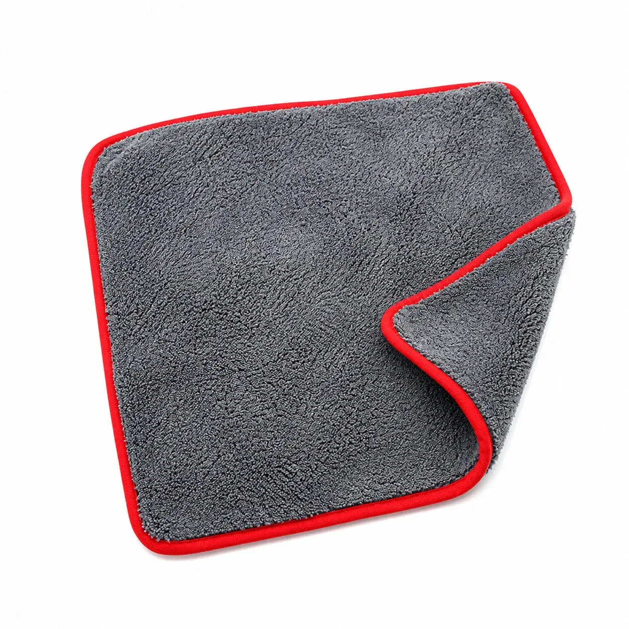 Prosop Auto din Microfibra, 600 GSM, Absorbant, pentru Uscare si Curatare Auto, 30x30 cm, Gri (2)