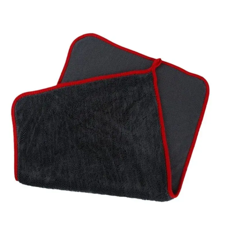 Prosop Auto din Microfibra, 600 GSM, Absorbant, pentru Uscare si Curatare Auto, 30x30 cm, Gri (8)