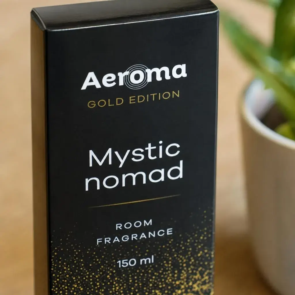 Odorizant Camera cu Difuzor, Aeroma Luxury Gold, 150 ml Mystic Nomad (3)
